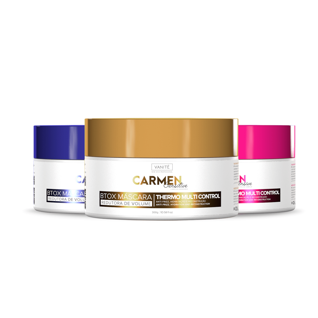 Kit Btox Carmen  300g Thermo Control Quaternizado