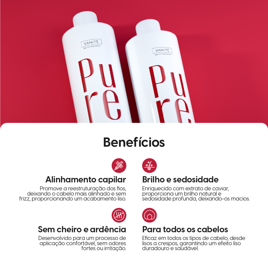 Pure Caviar Protein - Semi Definitiva Organica-1000ML Vanité