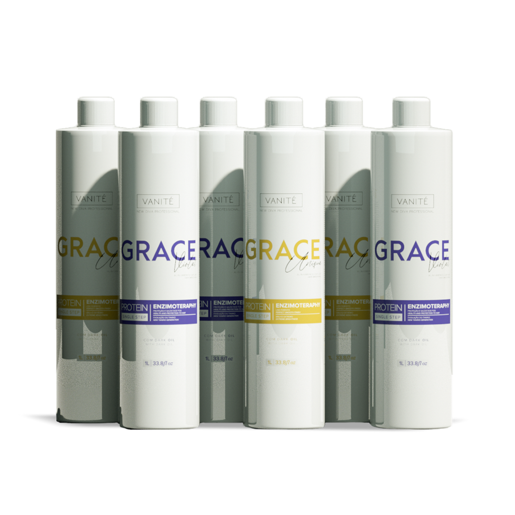 3 Unidades Grace Unique 1000ml + 3 Unidades Grace Violet 1000ml