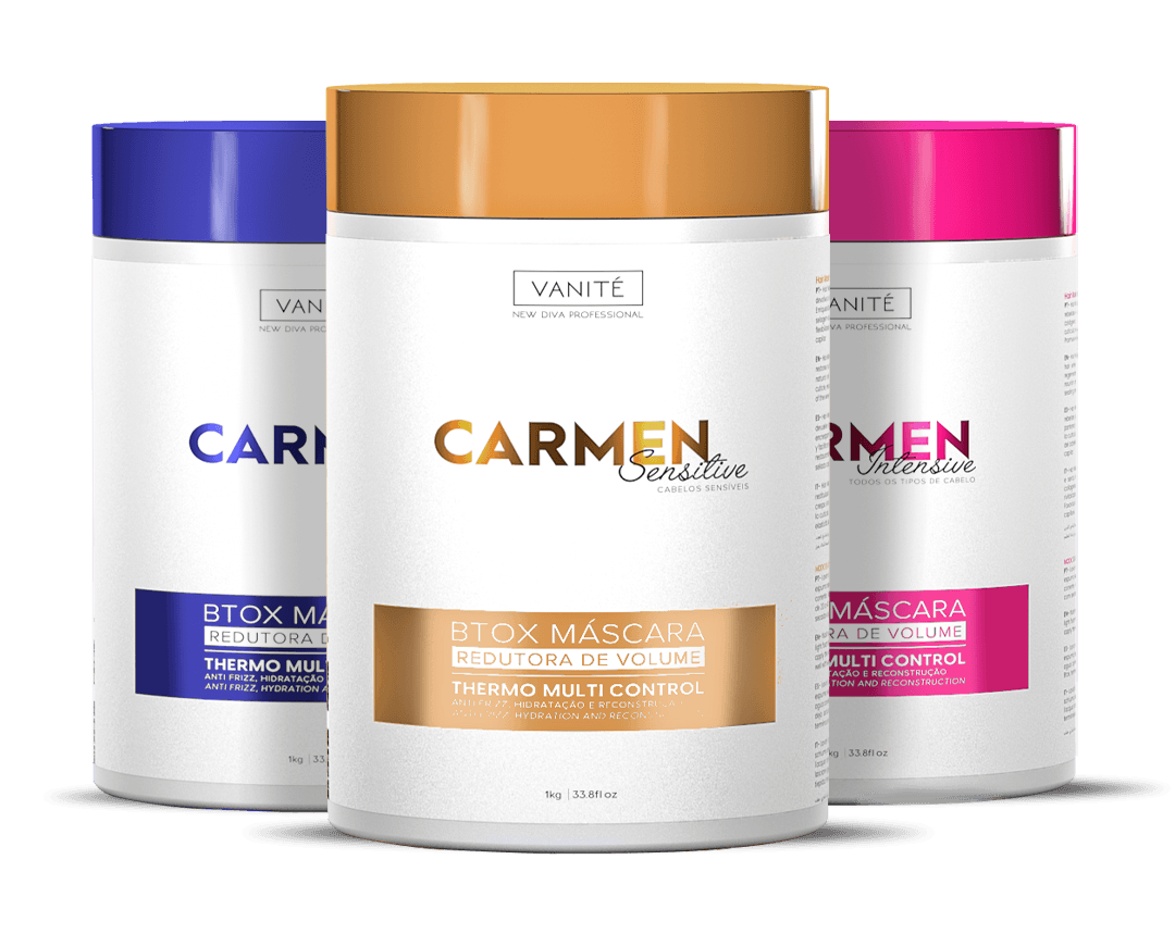 Kit Btox Carmen 1kg Thermo Control Quaternizado