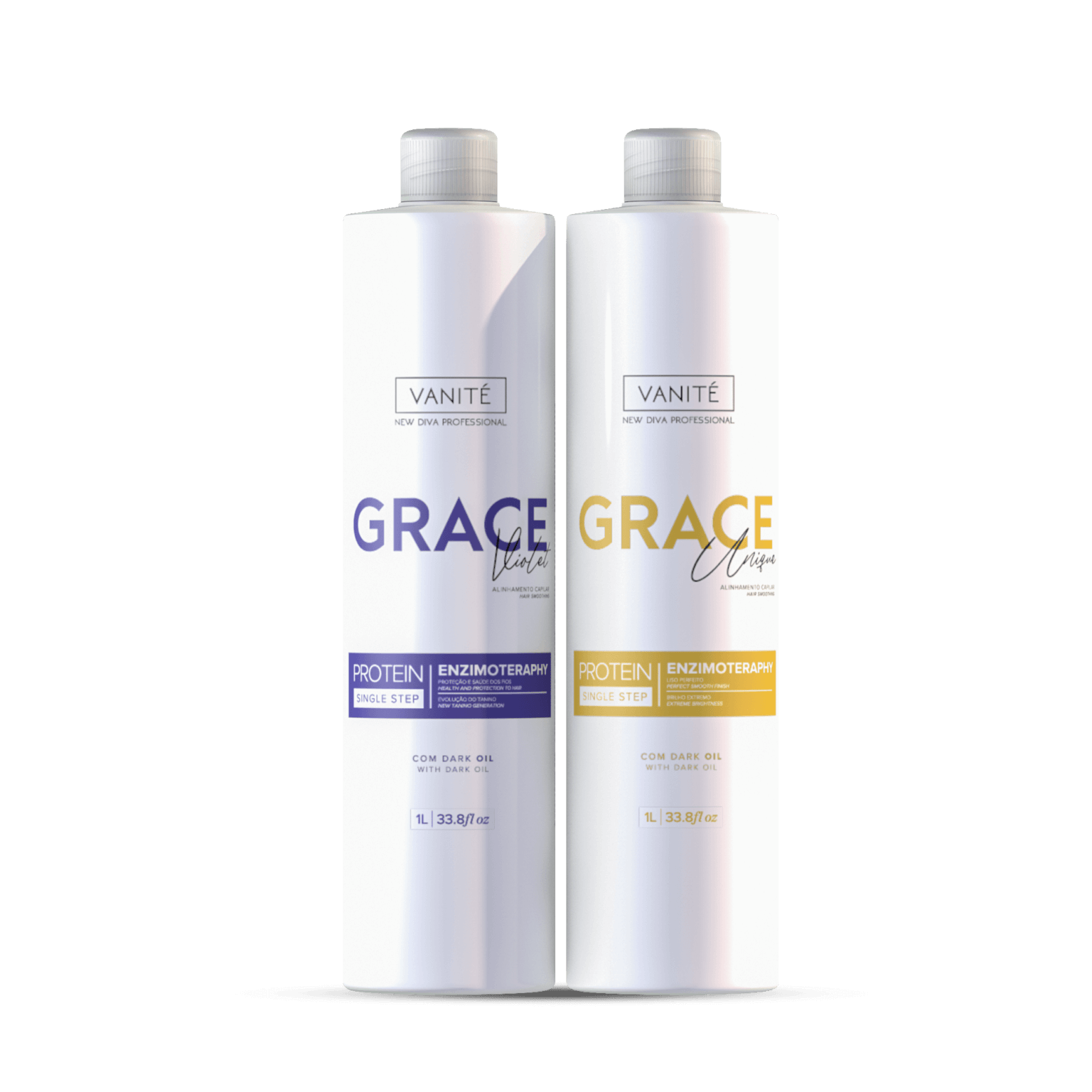 Kit - Grace Enzimoteraphy Unique     Violet 1000ML