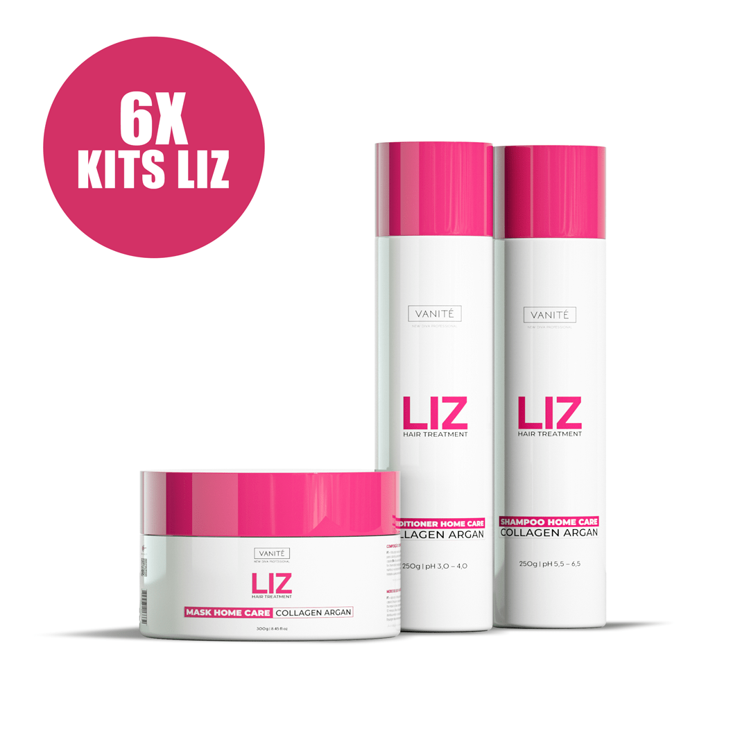 6 Kit Home Care Liz - Make Beauty